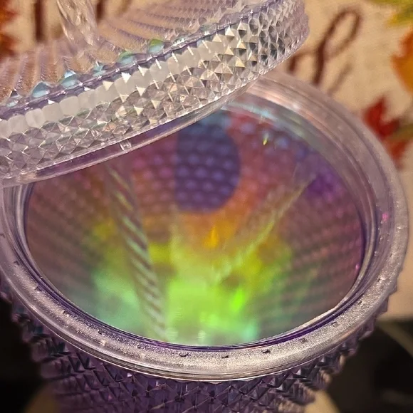 Rare NWT Starbucks Iridescent Textured Tumbler - Picture 4 of 5